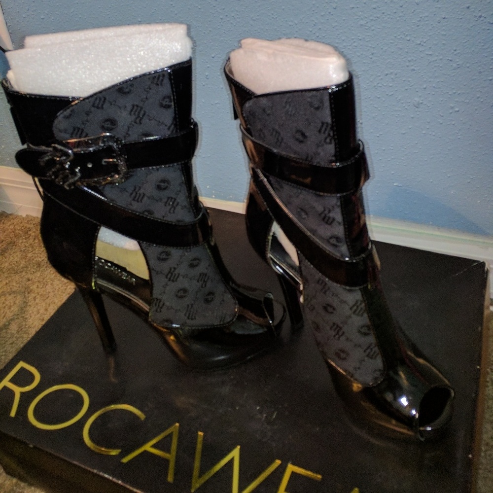Black heels